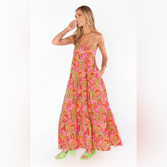 SHOW ME YOUR MUMU Long Weekend Maxi Dress In Paradise Palms - Picture 5 of 10